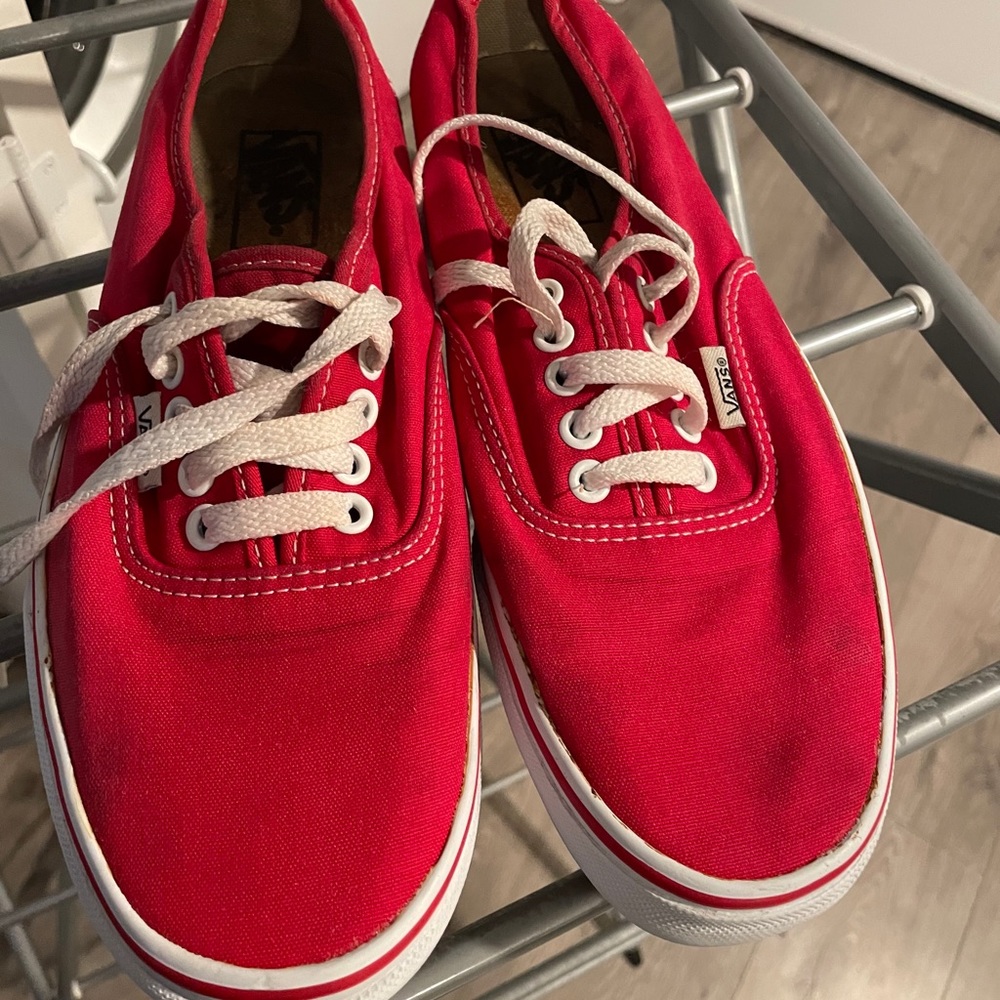 Red Vans